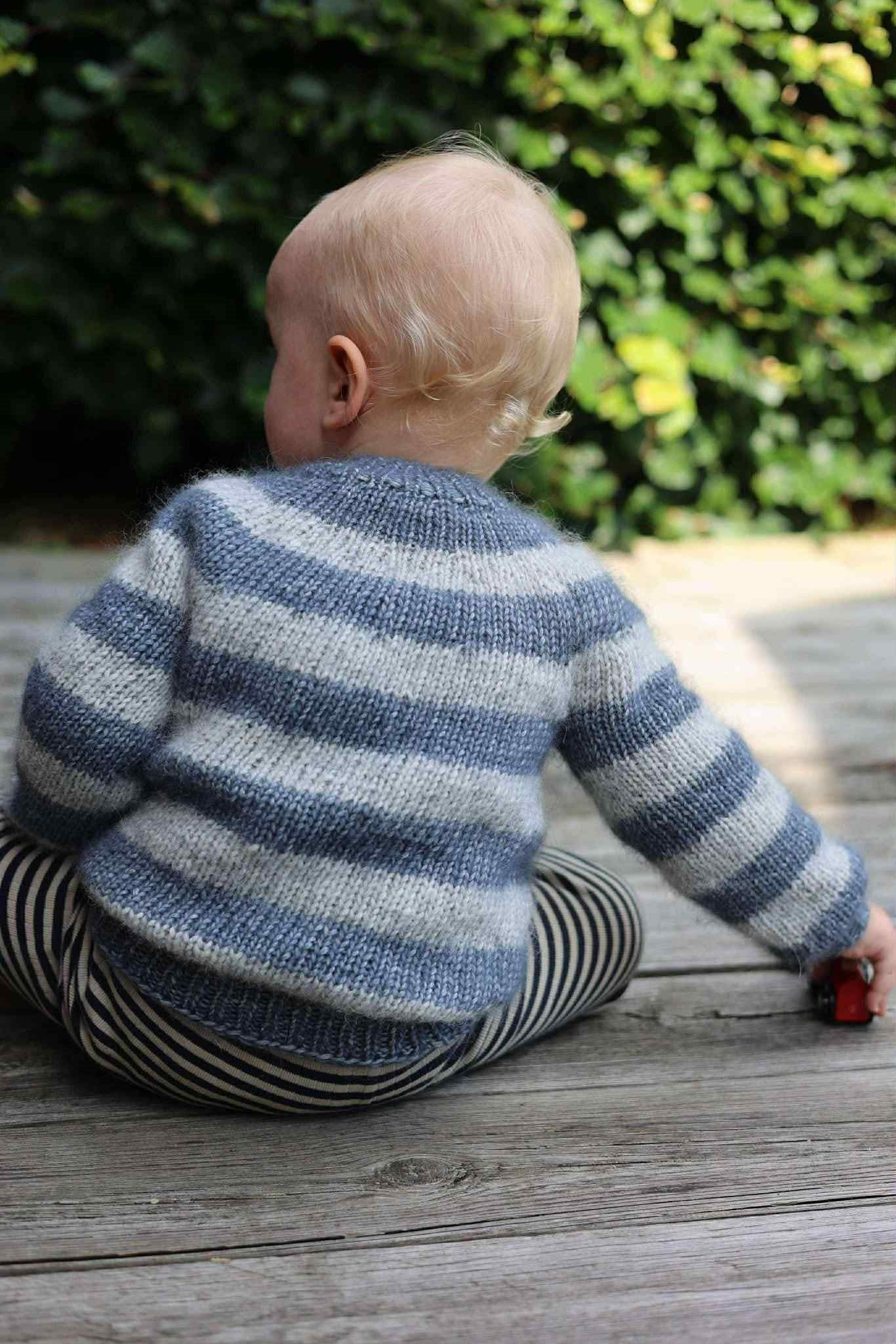KIT TIL "BØRNESWEATER HOLGI STRIBER"